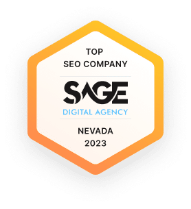 CLUTCH badge - sage top seo company in NEVADA 2023