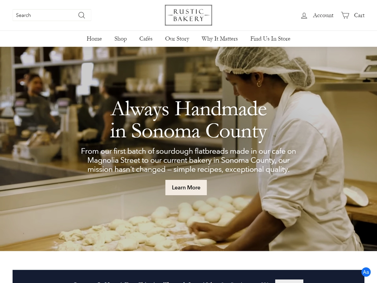 40 Best Bakery Websites 23