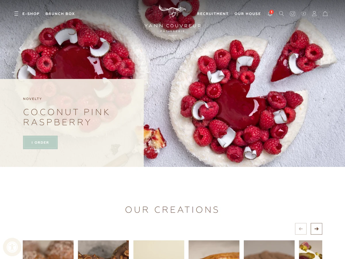 40 Best Bakery Websites 31