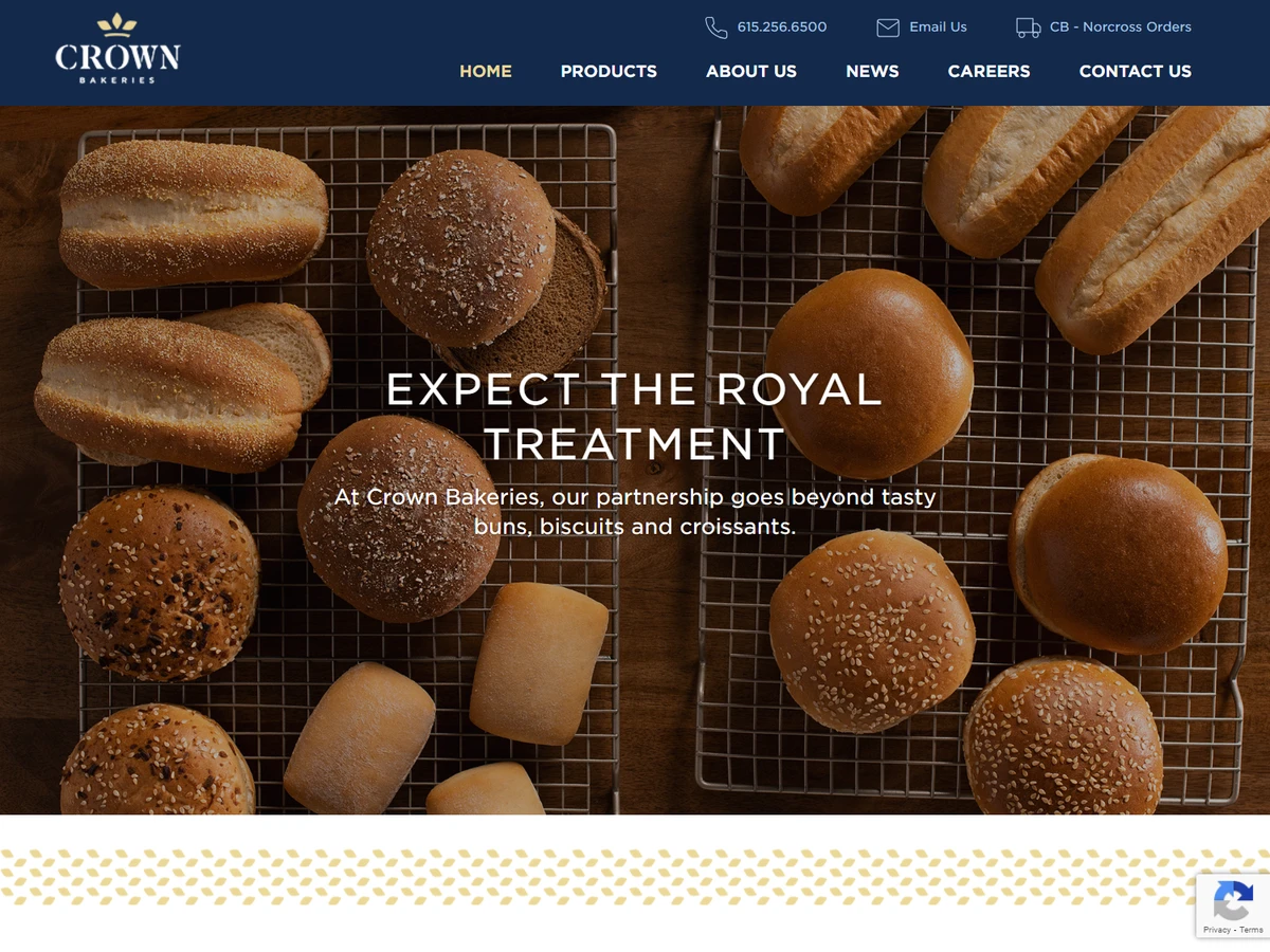 40 Best Bakery Websites 34