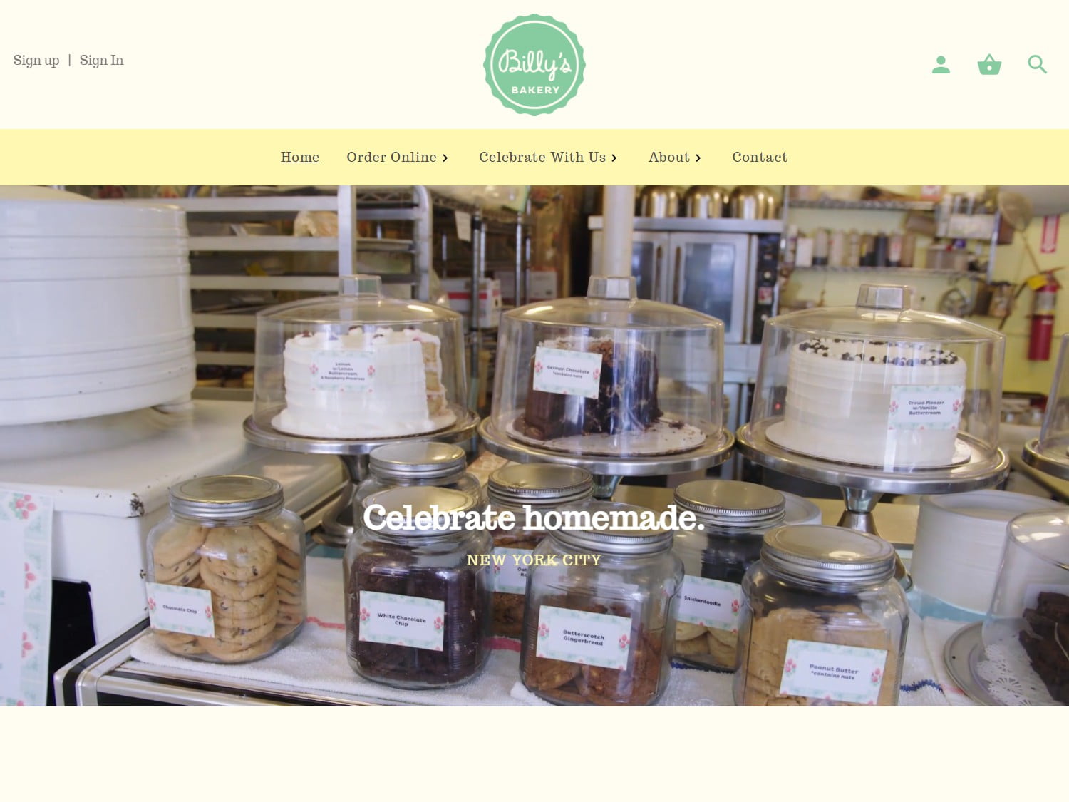 40 Best Bakery Websites 36