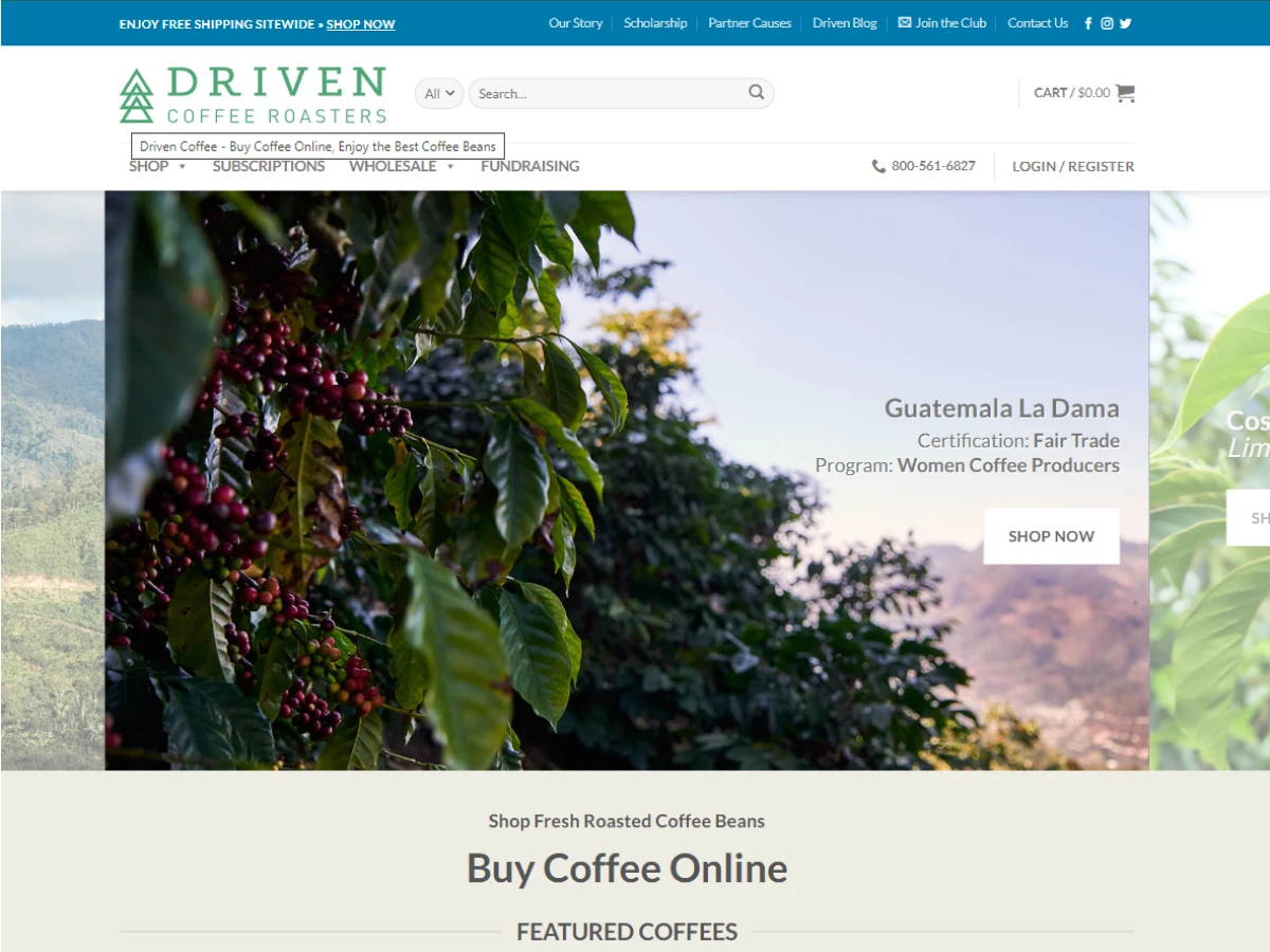 40 Best Coffee Websites 22