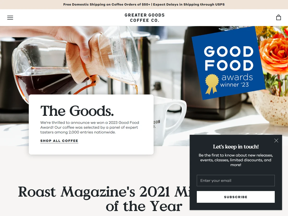 40 Best Coffee Websites 29