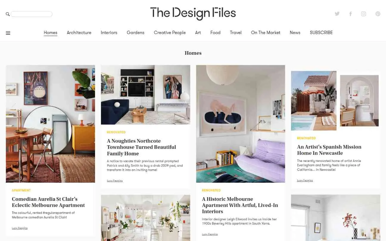 50 Best Interior Design Websites Right Now