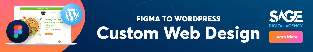 Figma To WordPress Custom Web Design