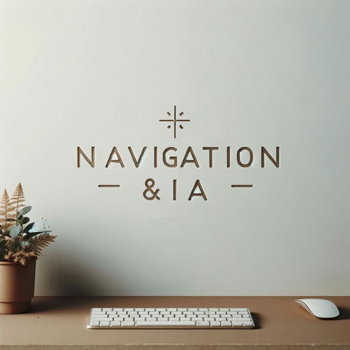 Image symbolizing navigation and IA in a UX design checklist.