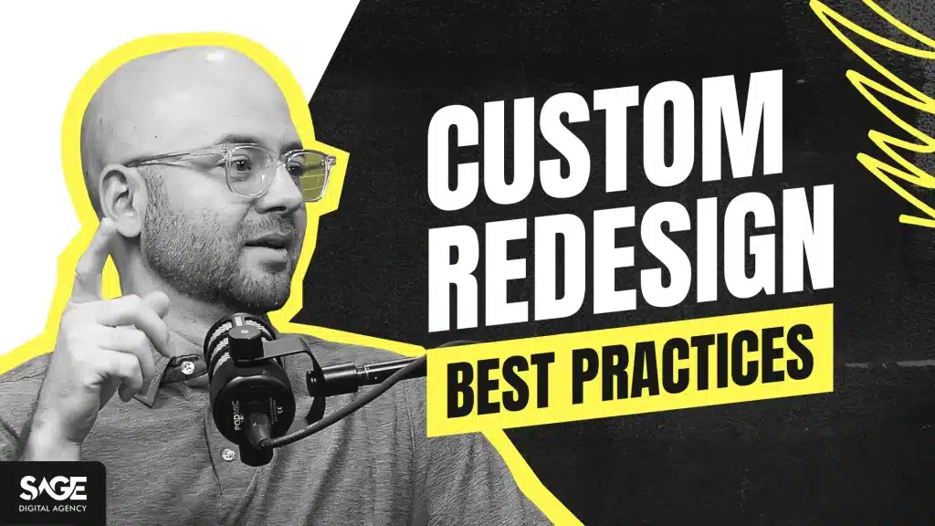 custom redesign best practices, how to best redesign your website