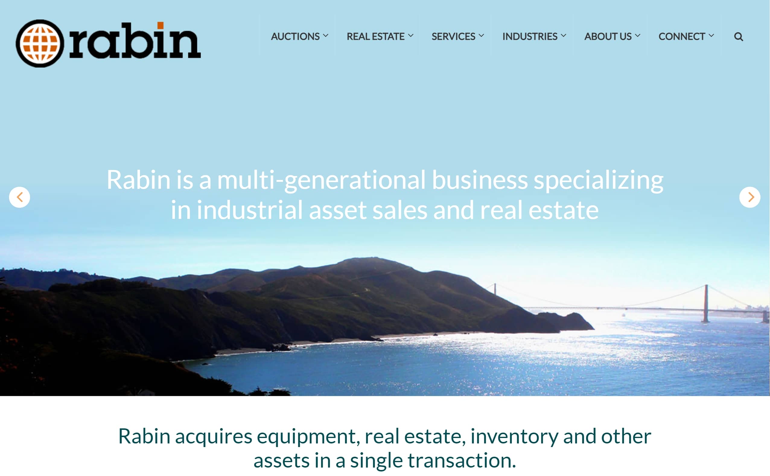 Rabin best commercial real estate website.