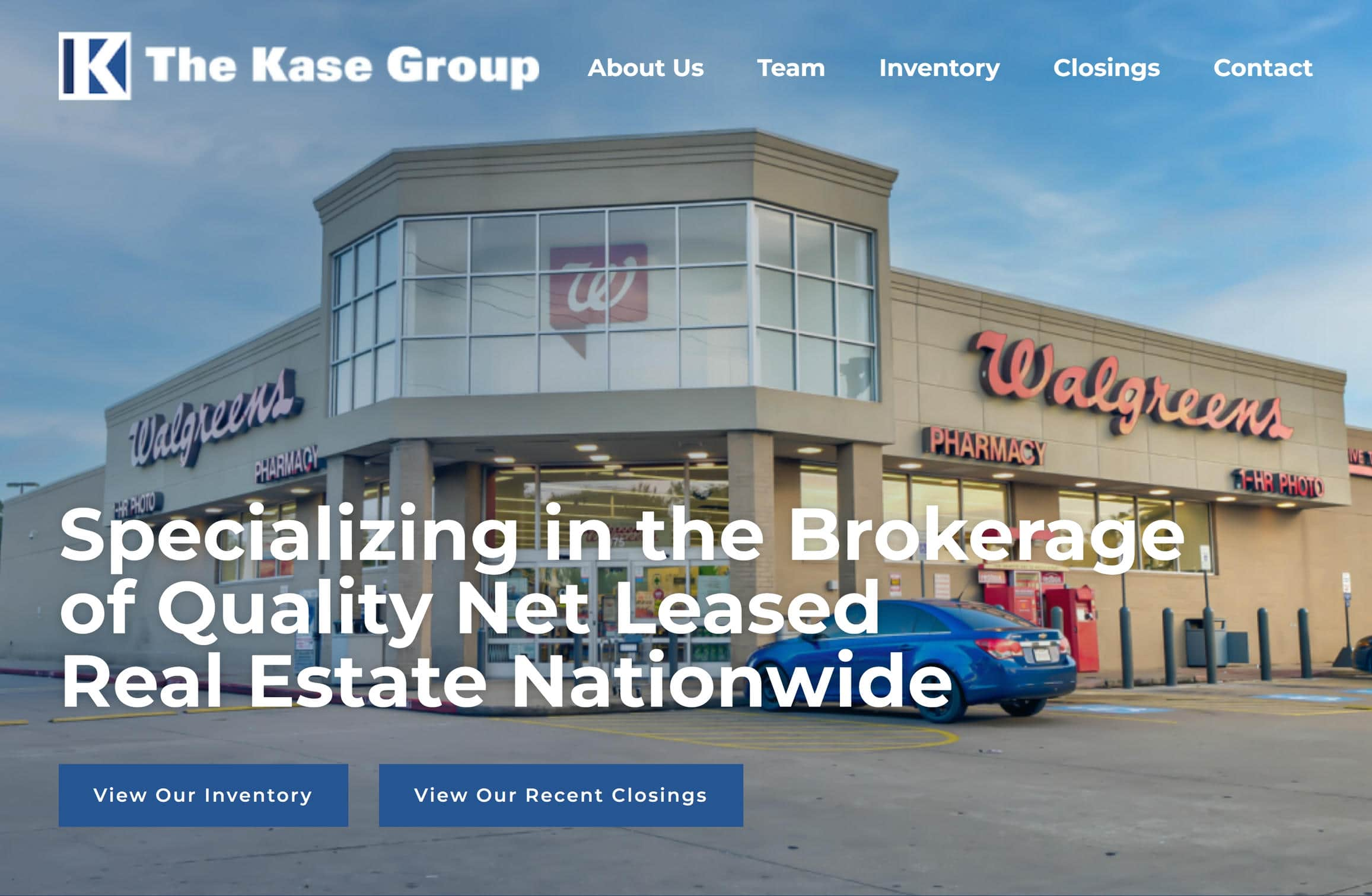 The Kase Group's best commercial real estate website.