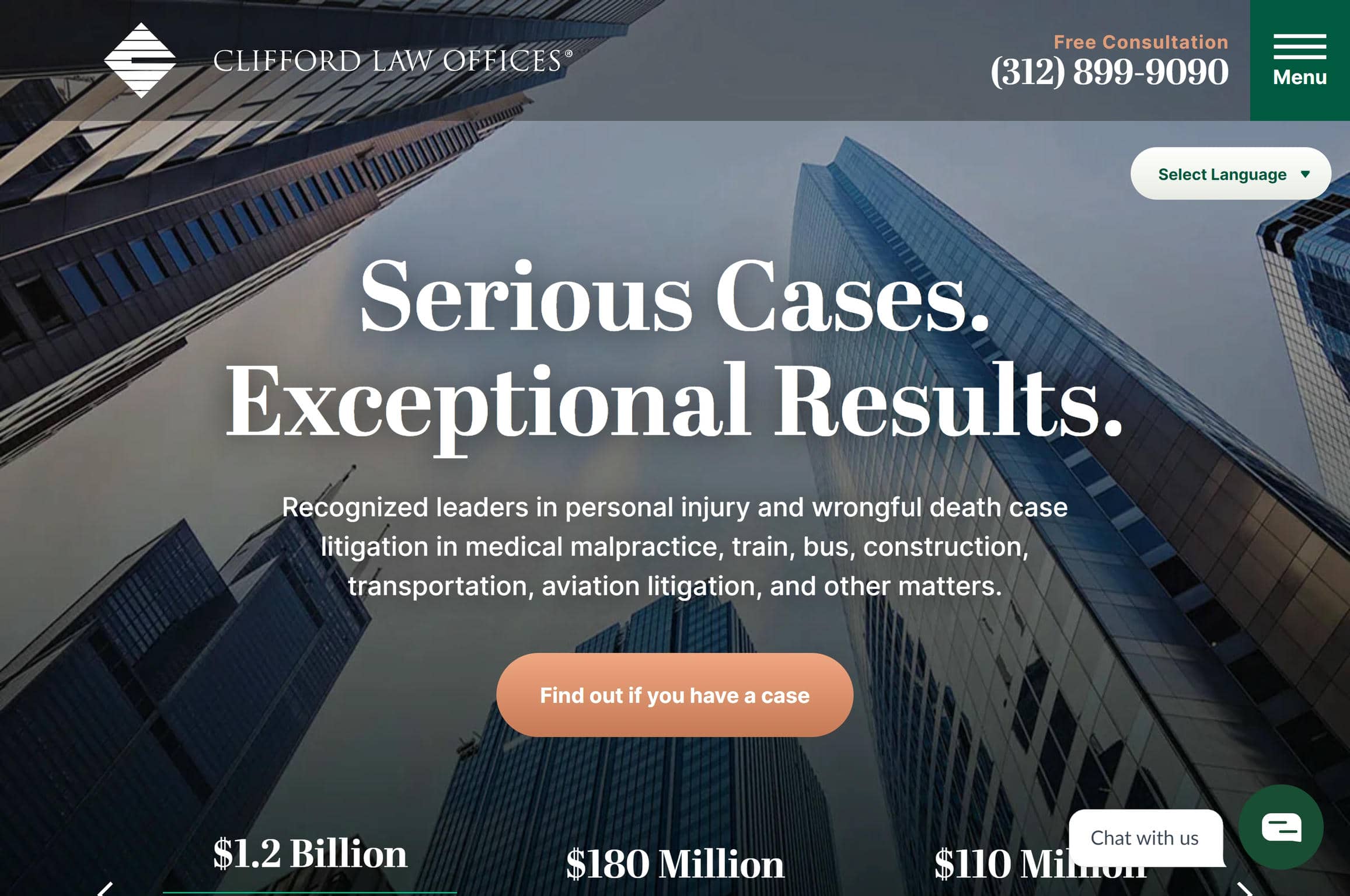 Best personal injury attorney website design