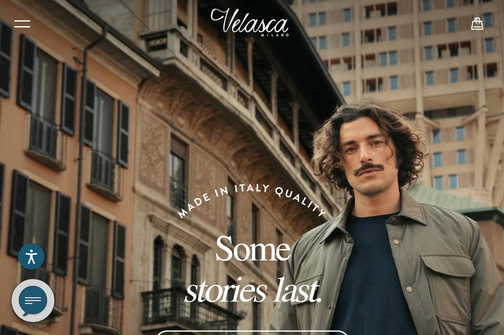 Velasca website screenshot