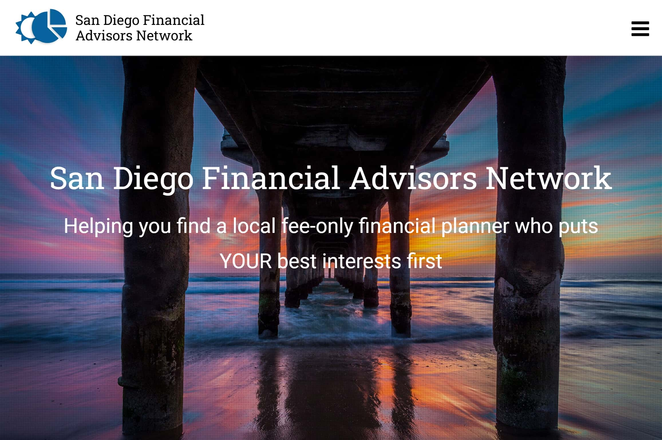 Financial Adviser Website