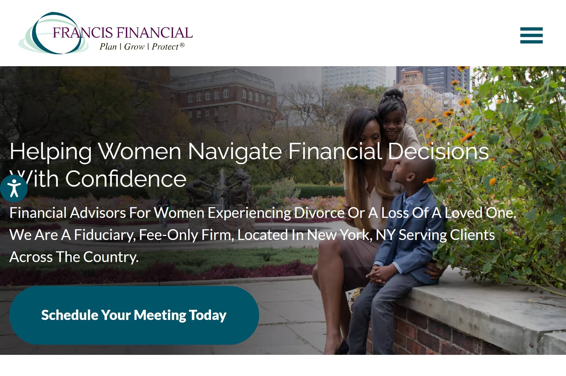 Financial Advisor Website Inspiration