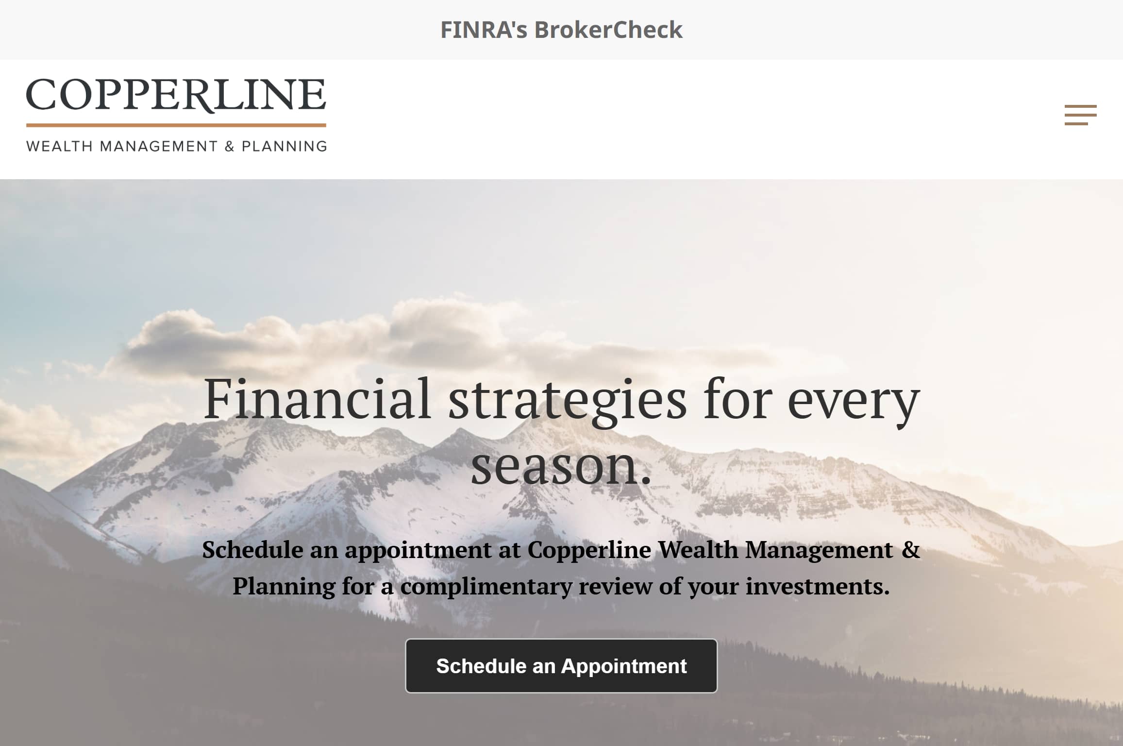 Financial advising websites