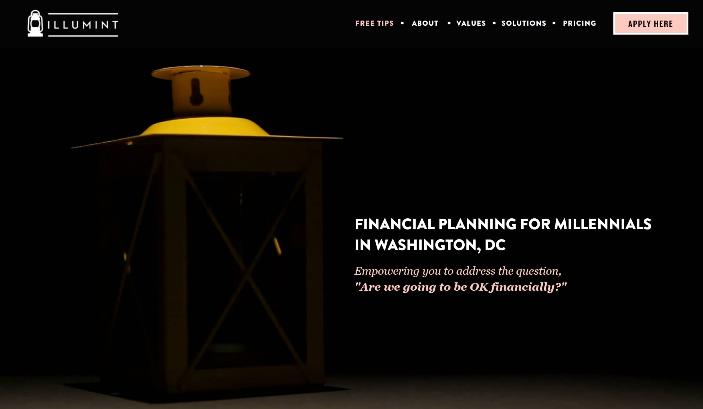 Perfect Website for Financial Advisors