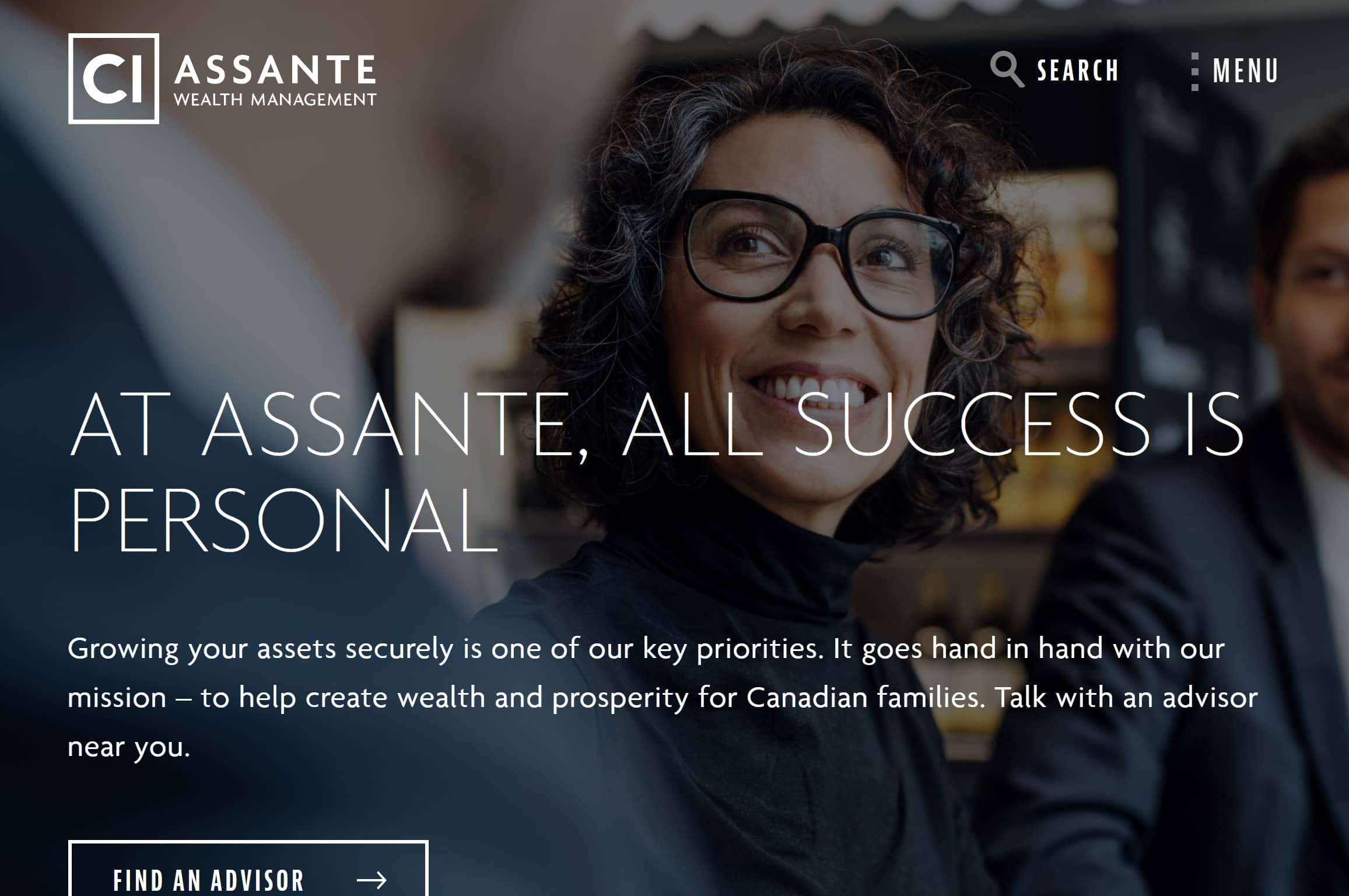 Personal Financial Advisor Website Design