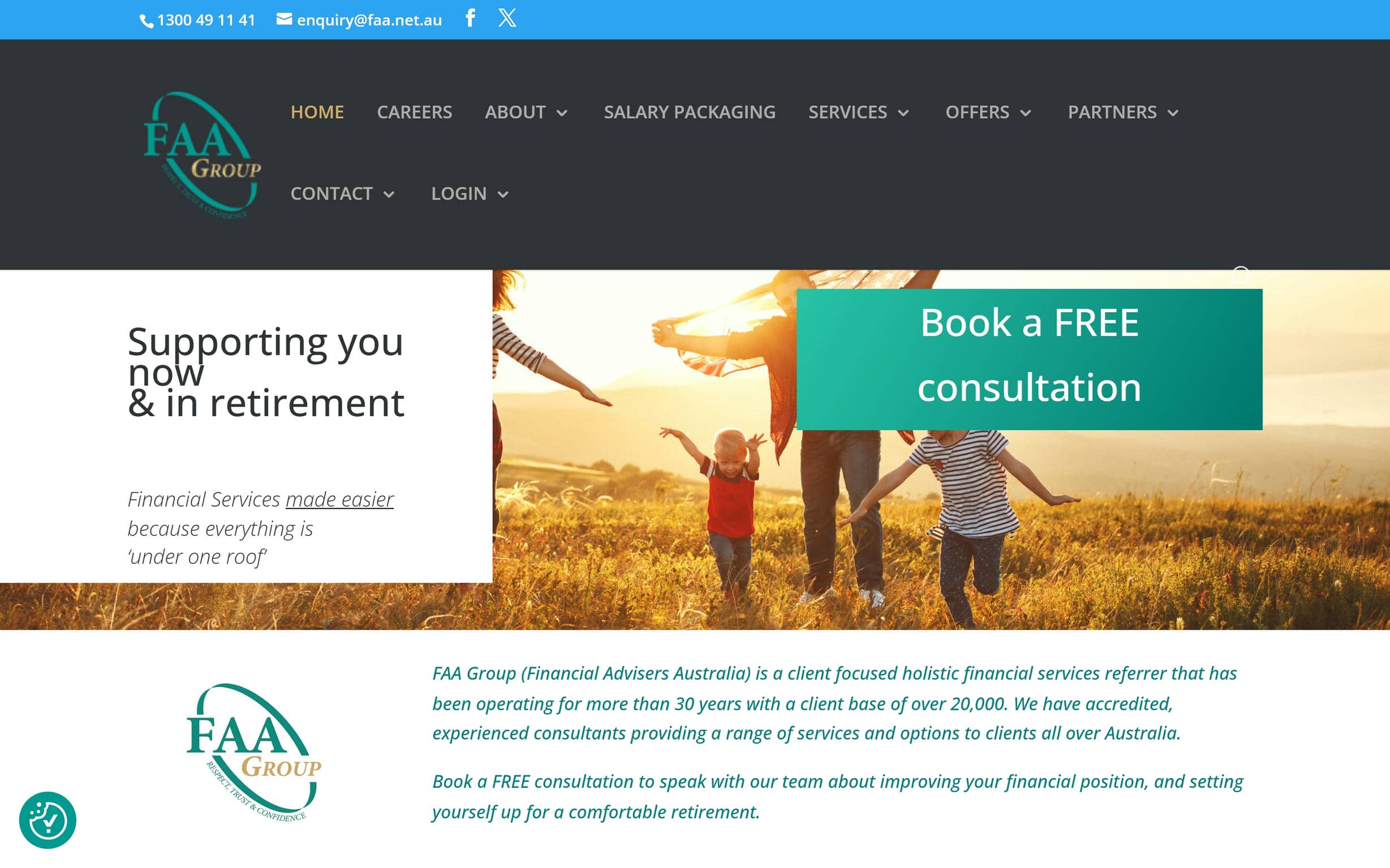 Web Design for Financial Advisor Websites