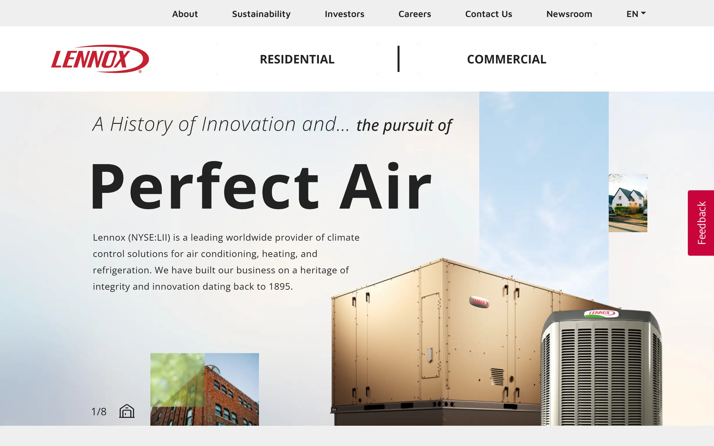 HVAC website design