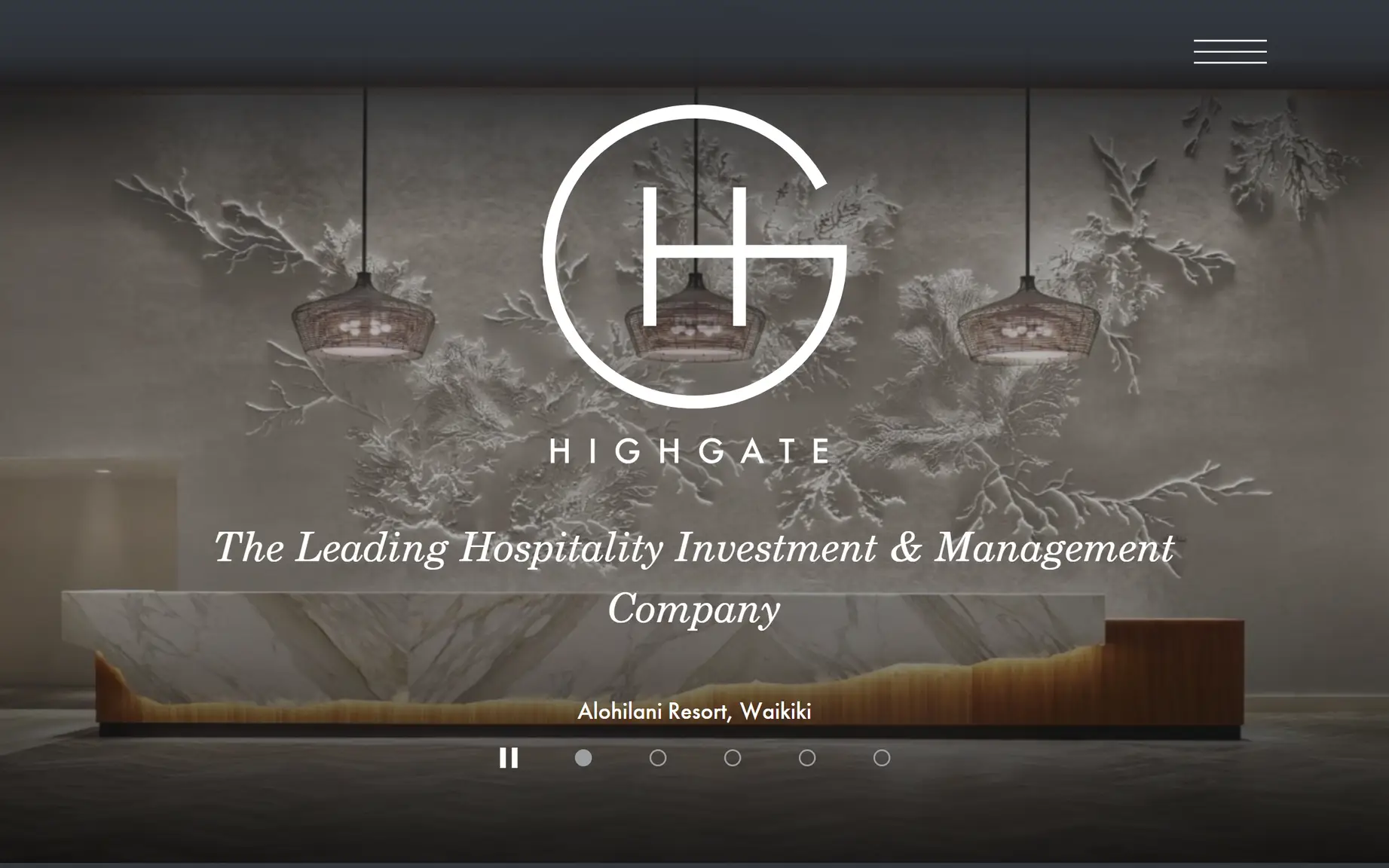 High Gate website home page