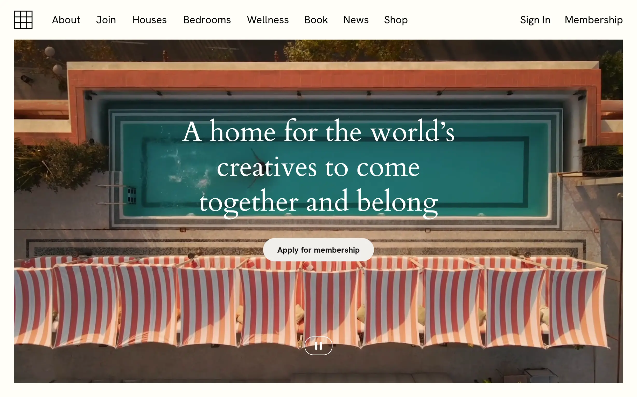 Soho House website