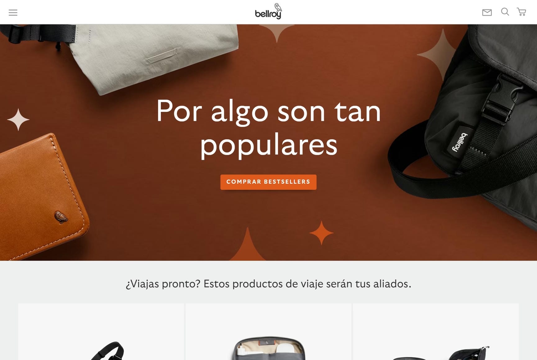 Bellroy best ecommerce