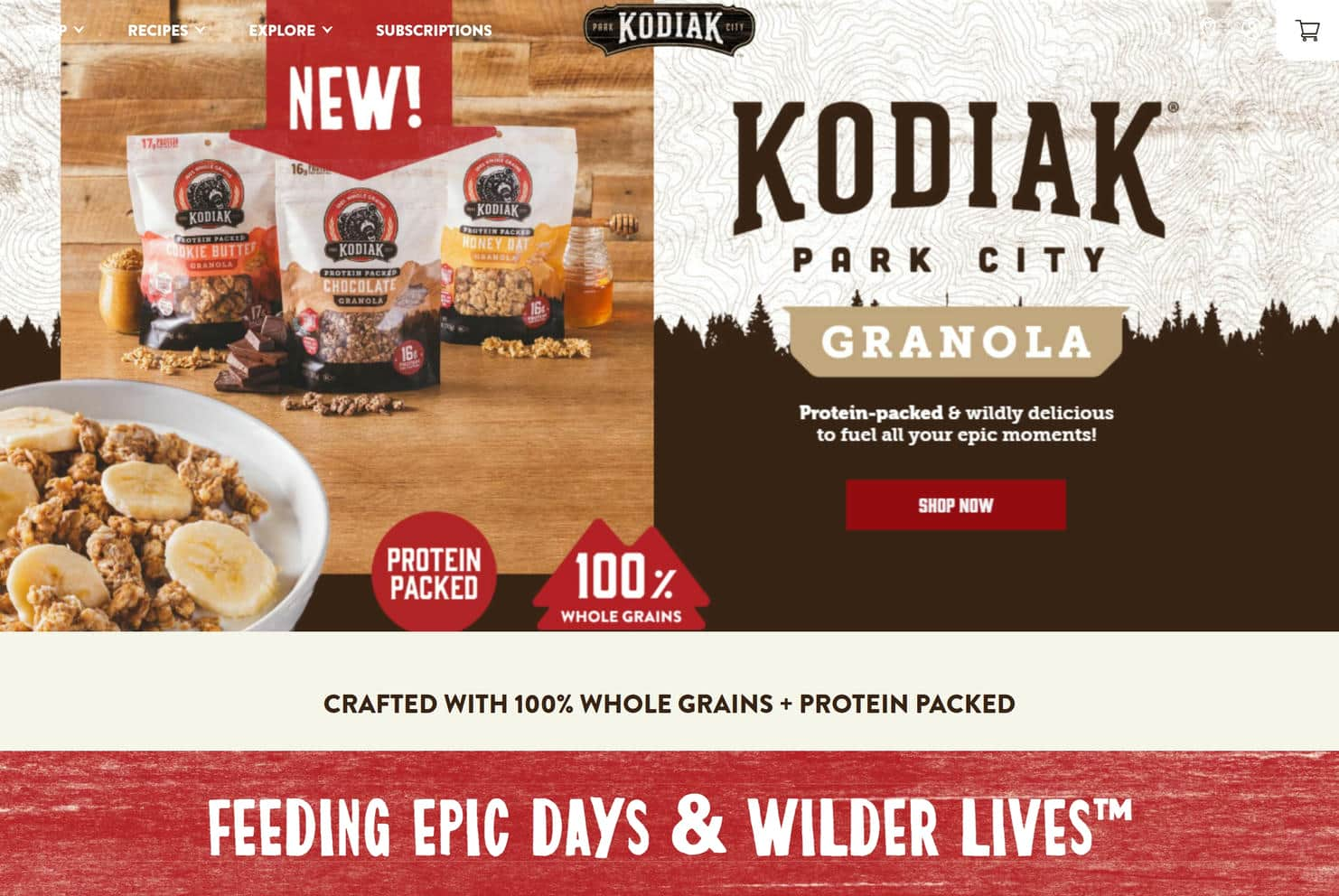 KodiakCakes best ecommerce website