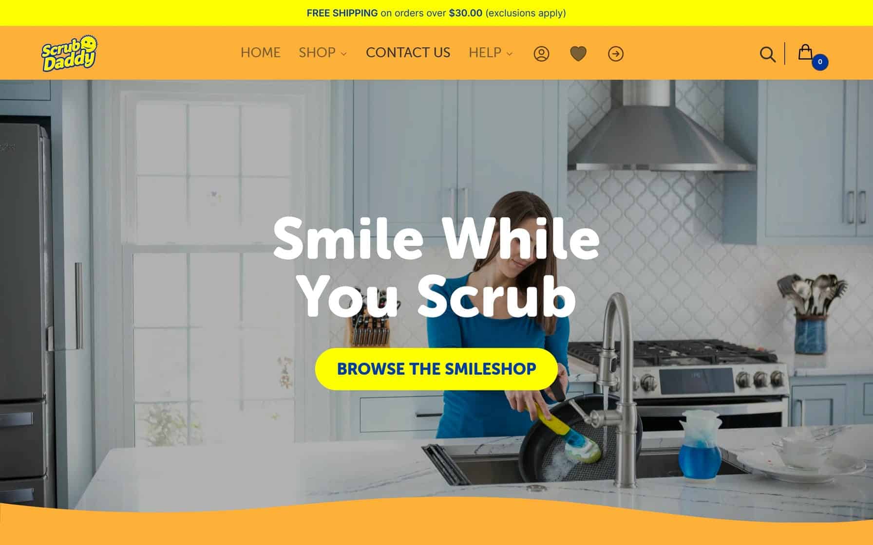 ScrubDaddy homepage