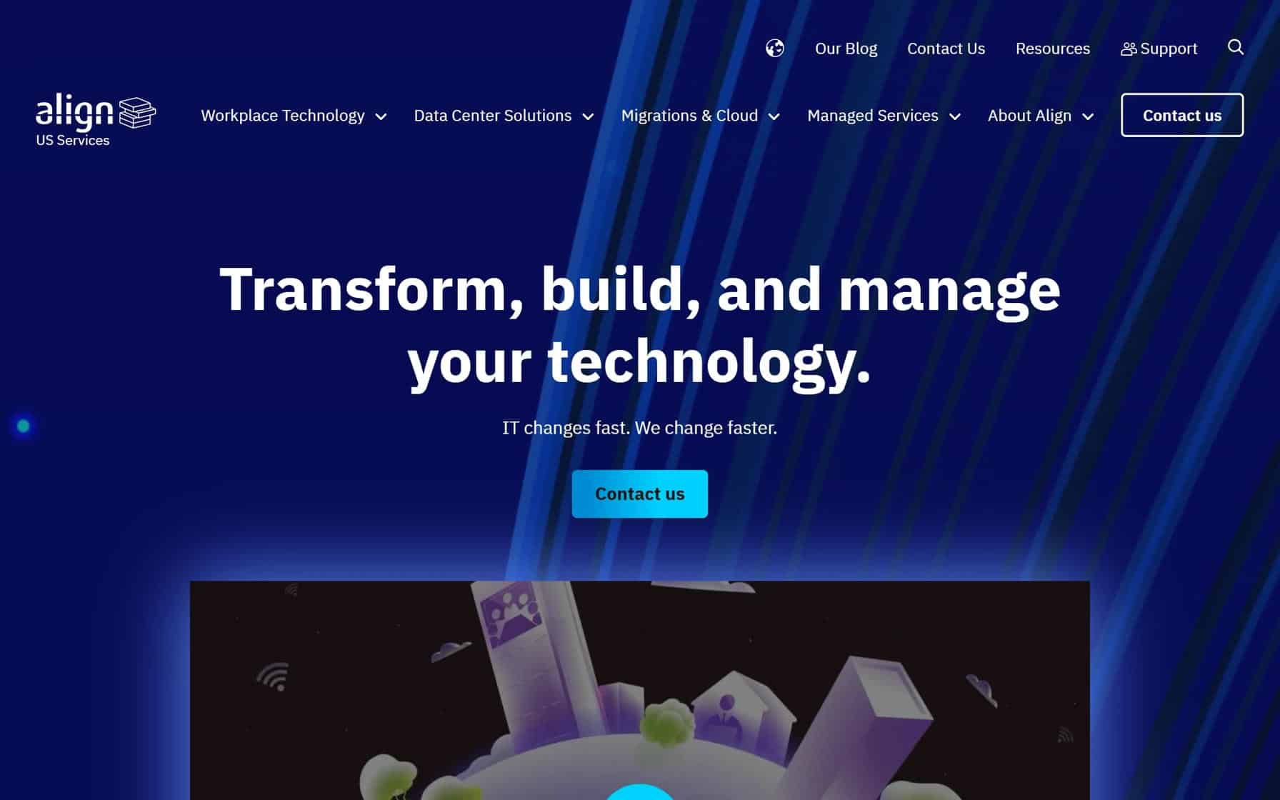 Align Website Homepage