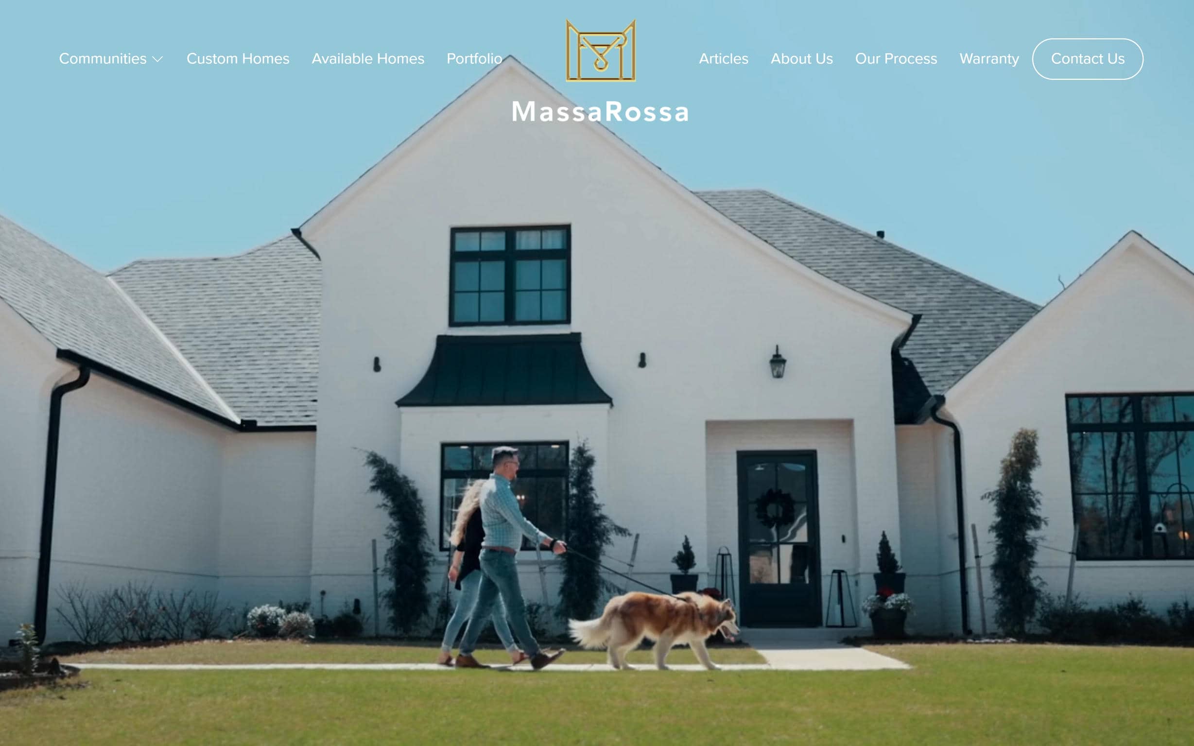 Massa Rossa website home page