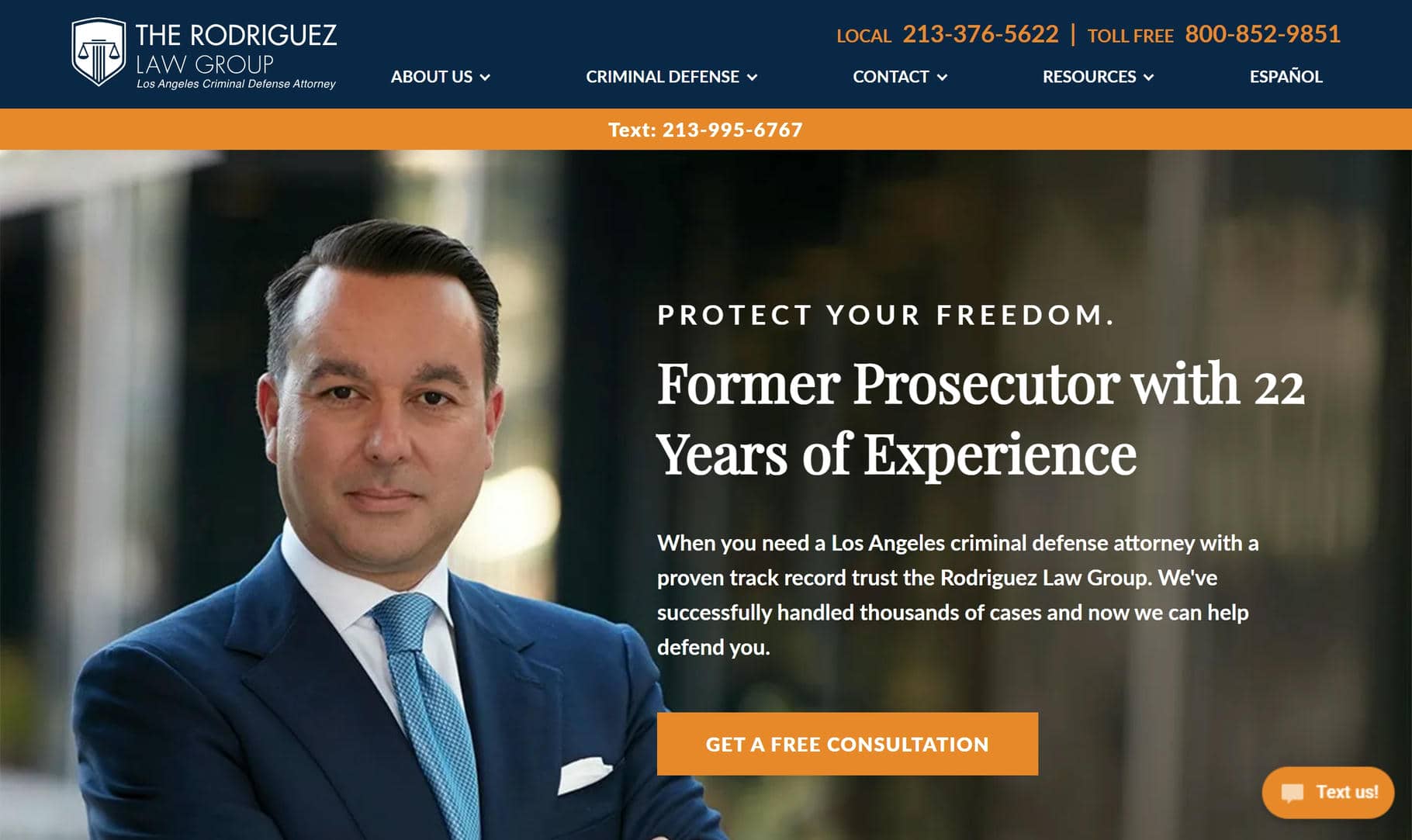 AER Law home website page