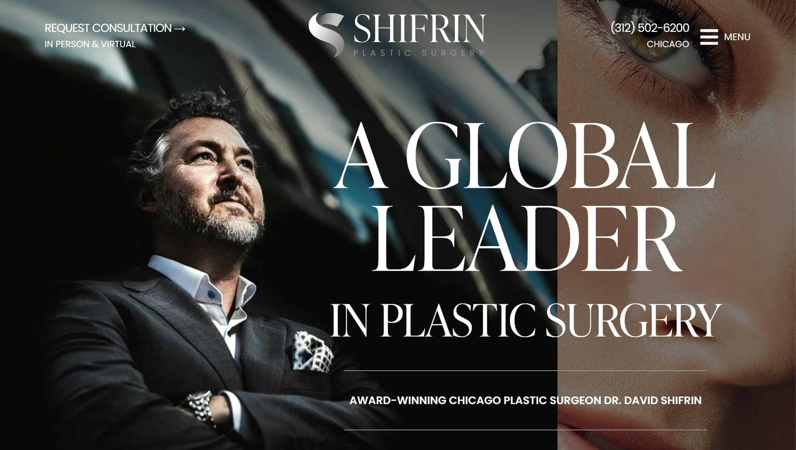 Shifrin plastic surgery homepage website