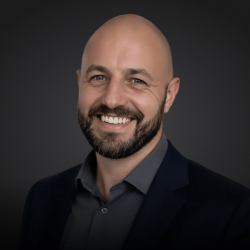 Smiling man in a suit