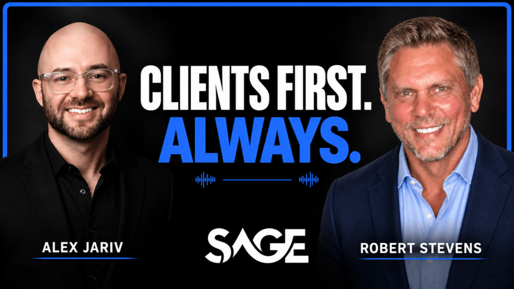 Alex Jariv with Robert Stevens