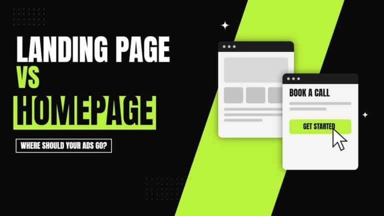 Landing Page vs Homepage: Where Should Your Ads Send Traffic?